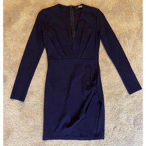 Navy Bodycon Dress - Worn Once!